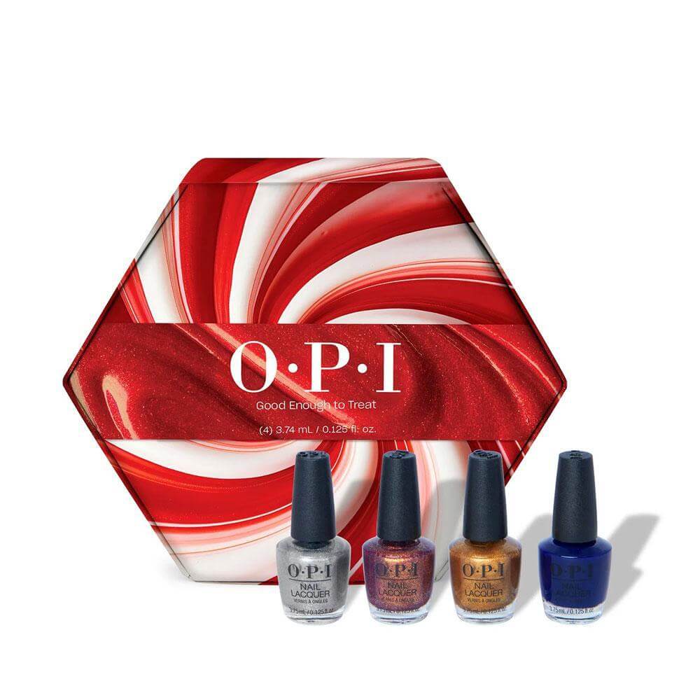 OPI Good Enough to Treat Mini Nail Lacquer 4-Piece Gift Set